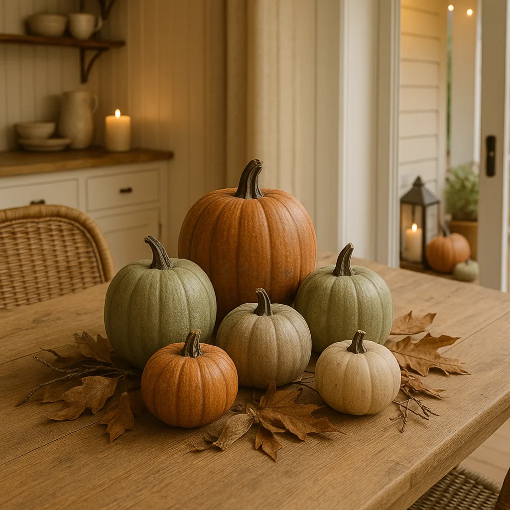Rustic Painted Pumpkins for Cozy Home Decor