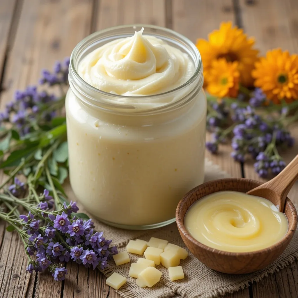 Whipped Tallow Lotion and Balm