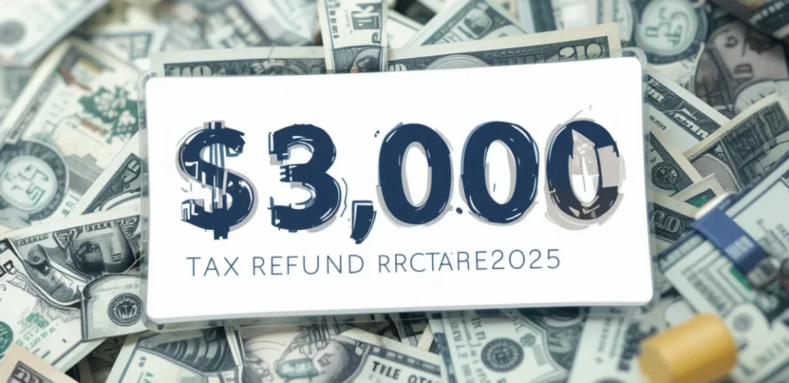 $3000 irs tax refund schedule 2025