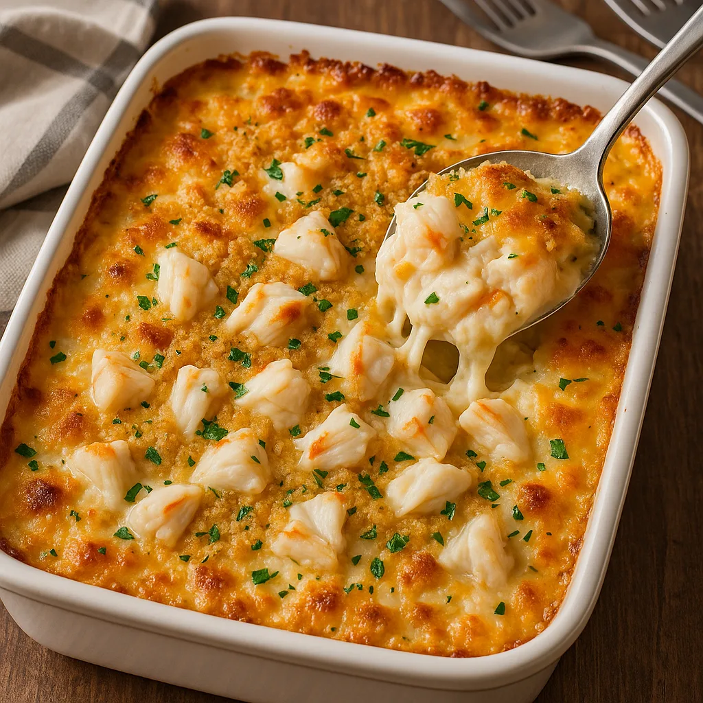 Healthy Crab Meat Casserole Recipe