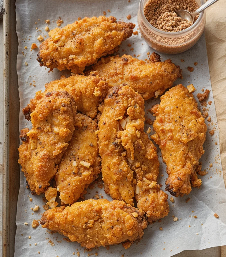 Crispy Breaded Chicken Tenders