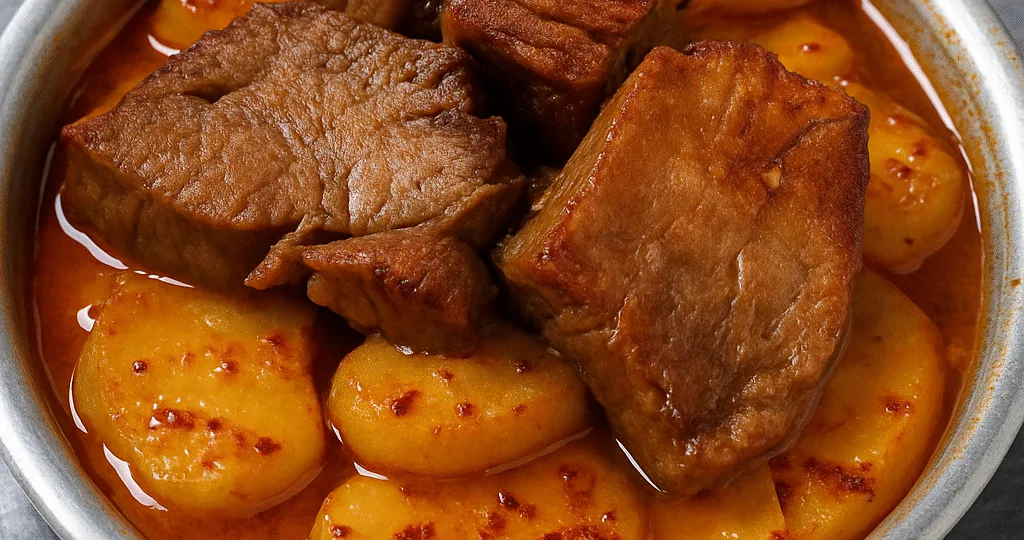 Homemade Potato and Meat Casserole