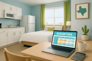 How Much Is Budget Suites Per Month in Texas