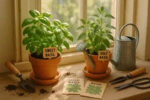 How to Grow Holy Basil from Seed