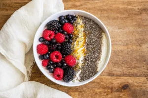Honey Greek Yogurt Berry Bowl