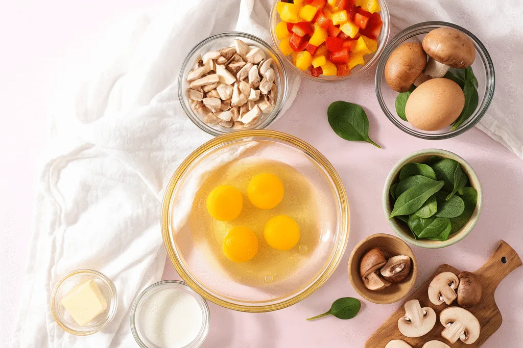 veggie scrambled eggs