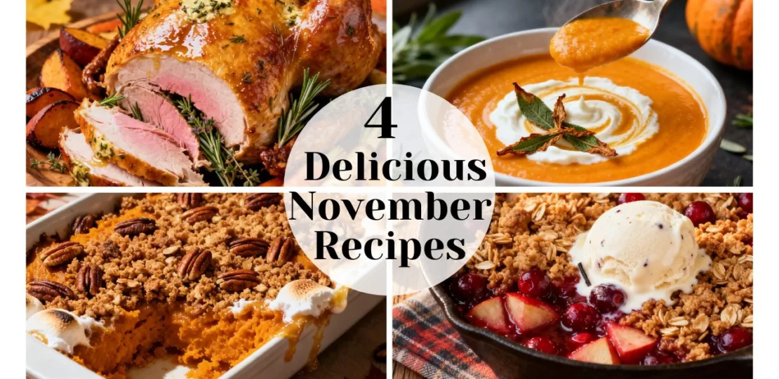 4 Delicious November Recipes