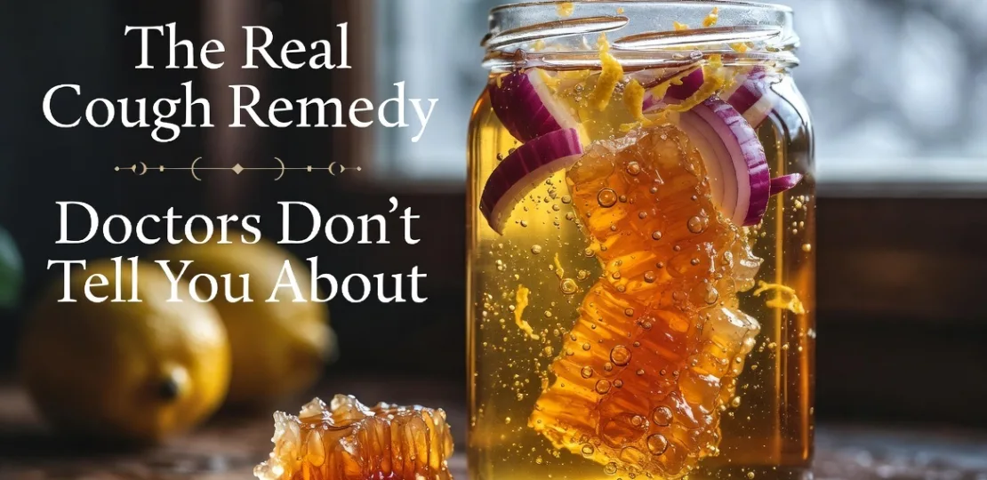 Onion Honey Lemon Syrup