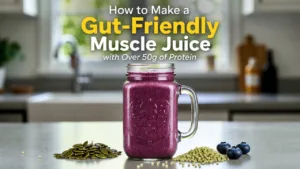How to Make a Gut-Friendly Muscle Juice with Over 50g of Protein